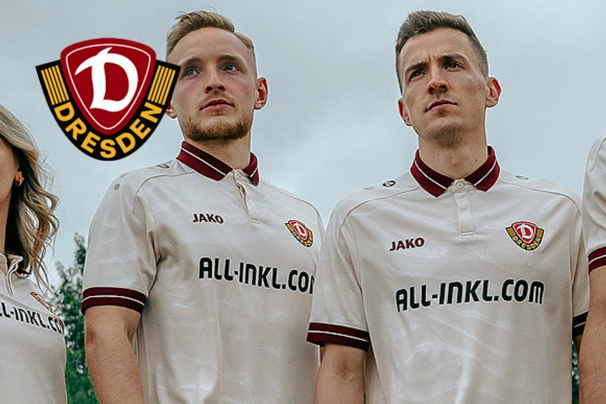 Alles auf Weiß! Dynamo stellt neues Auswärtstrikot vor