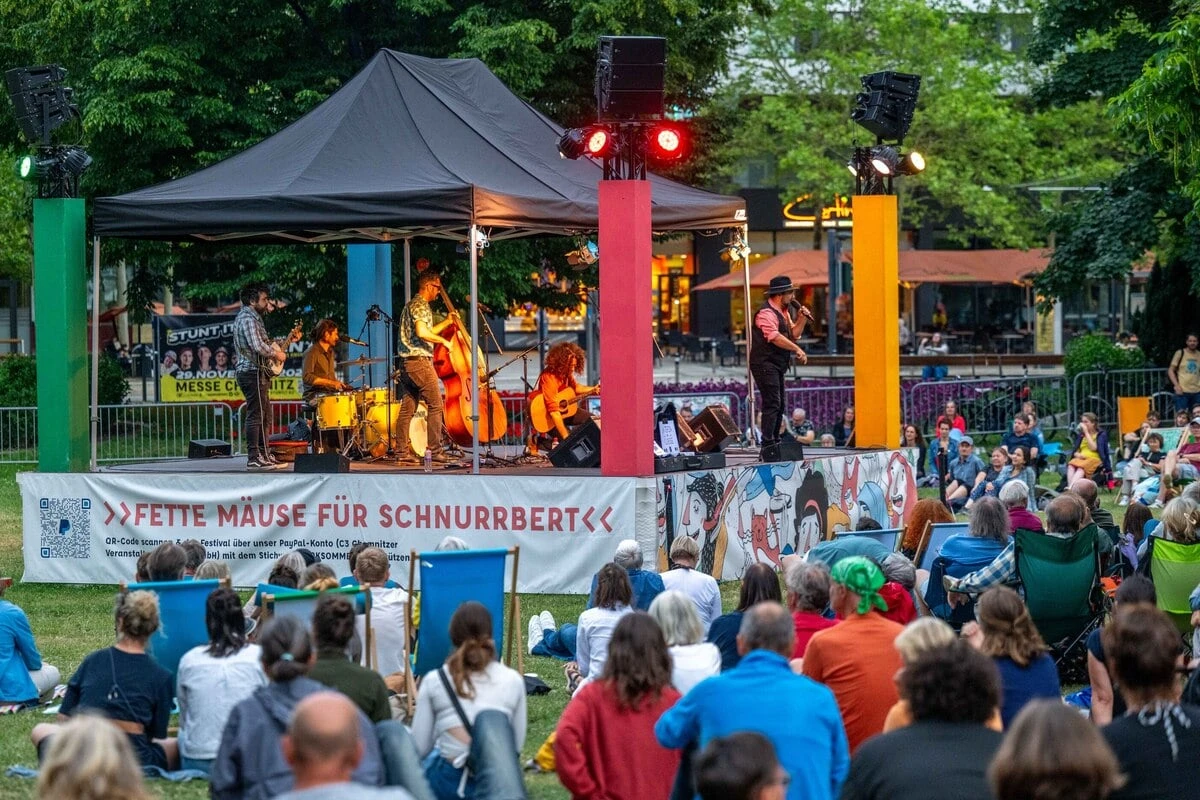 Sitzen kostet extra! Chemnitzer Parksommer startet wieder