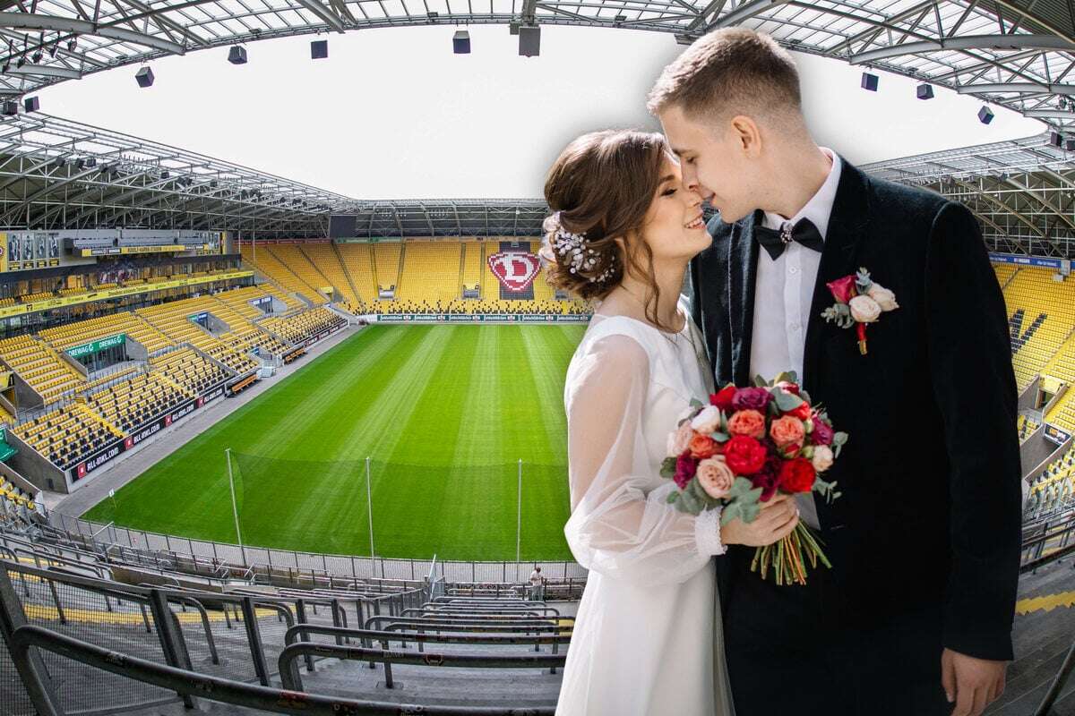 Volltreffer! Heiraten im Dynamo-Stadion möglich