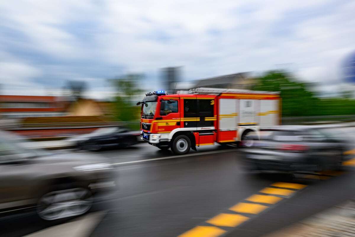 Rauch über Dresden-Pieschen! Was brennt hier?