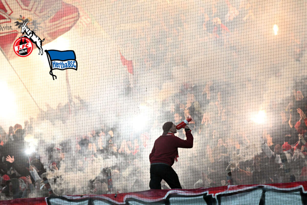 Das dürfte teuer werden! Ultras des 1. FC Köln mit irrer Pyro-Show vor Spielbeginn