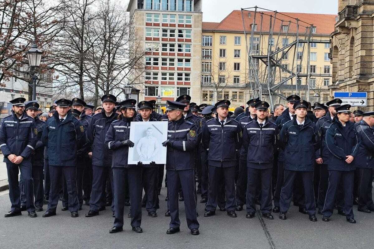 Noch ein Bombenfund? Trauerzug für getöteten Polizisten umgeleitet