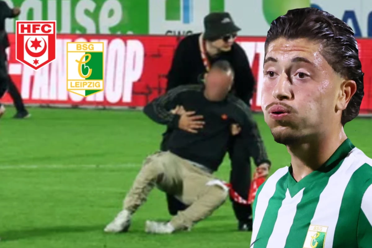 Böses Nachspiel wegen Halle-Jagdszenen: Verfahren gegen zwei Spieler von Chemie Leipzig!