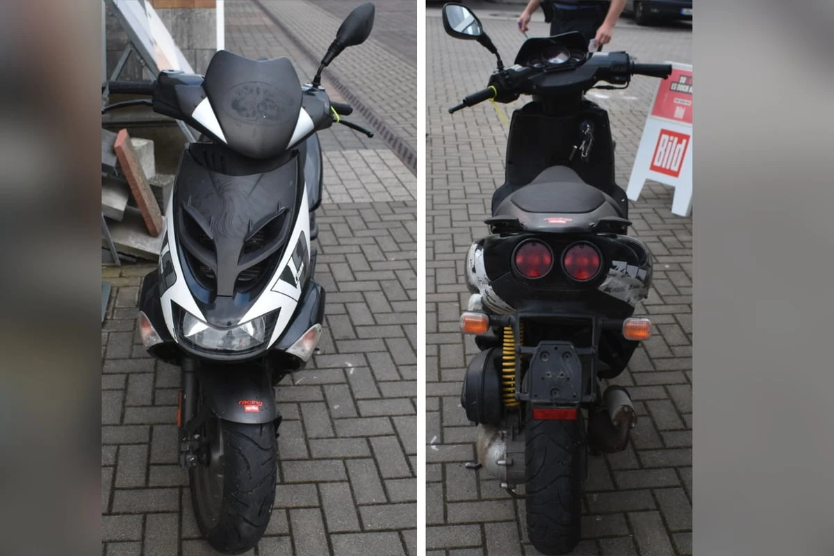 Wer vermisst sein Moped? Polizei sucht nach Eigentümer, doch keiner meldet sich