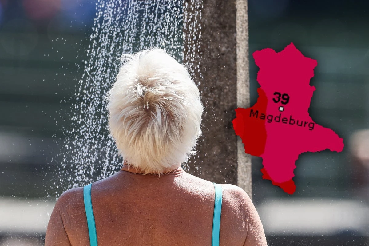 Hitze-Wochenende in Sachsen-Anhalt: 40-Grad-Marke wird geknackt!
