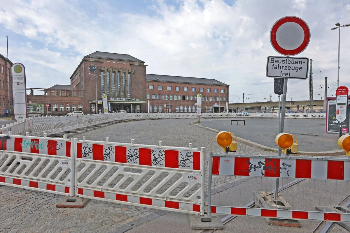Schandfleck soll verschwinden: Zwickauer Bahnhofsvorplatz bekommt Frischekur