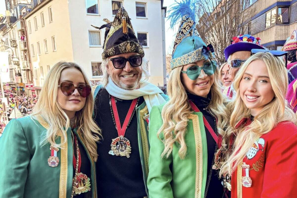 Sicherheit geht vor: So machten die Geissens den Rosenmontagsumzug in Köln unsicher