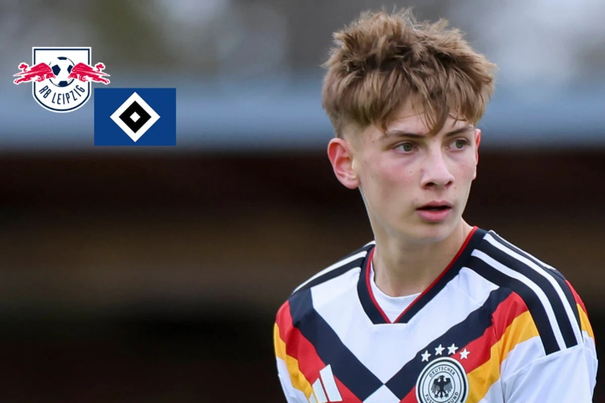 HSV schnappt sich deutschen Junioren-Nationalspieler von RB Leipzig