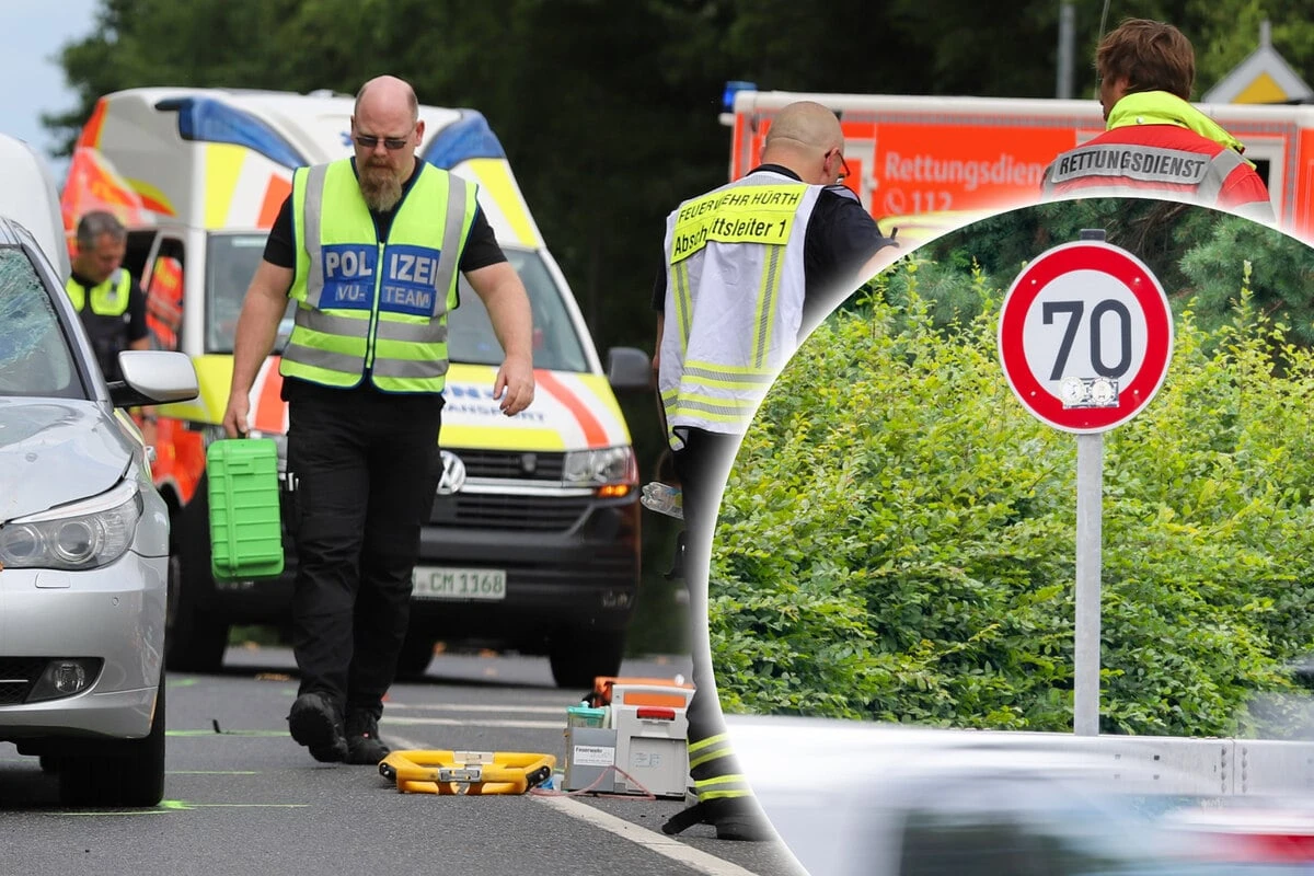 Nach tödlichem Unfall in Hürth: Neues Tempo-70-Schild sorgt für Entsetzen