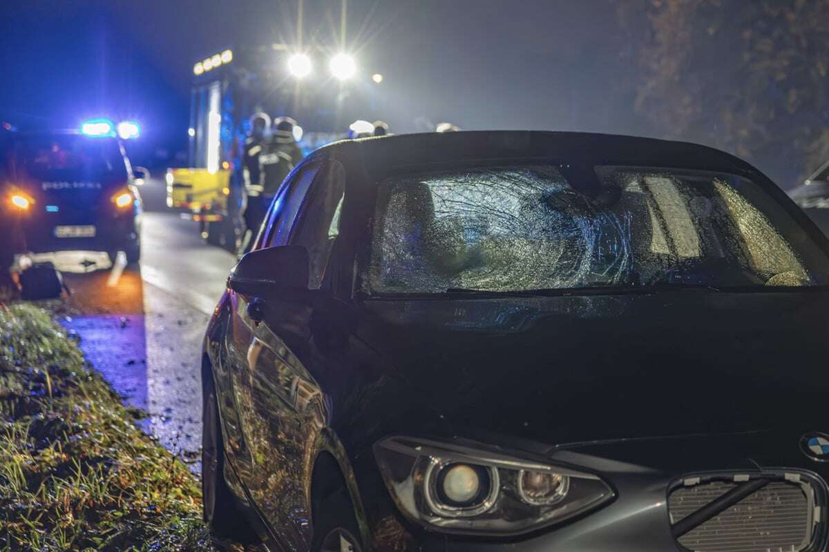 Jogger wird auf Landstraße frontal von BMW erfasst und schwer verletzt