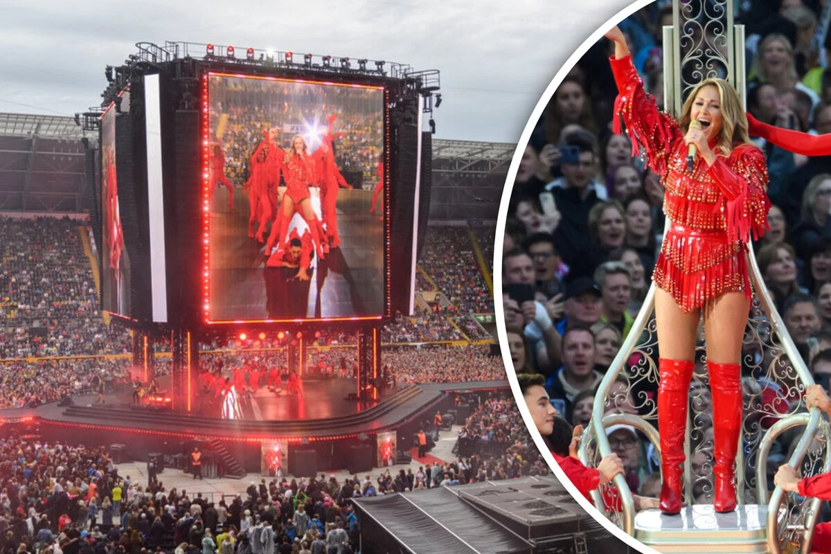 Rudolf-Harbig-Stadion voll: Helene Fischer geht in Dresden ab!