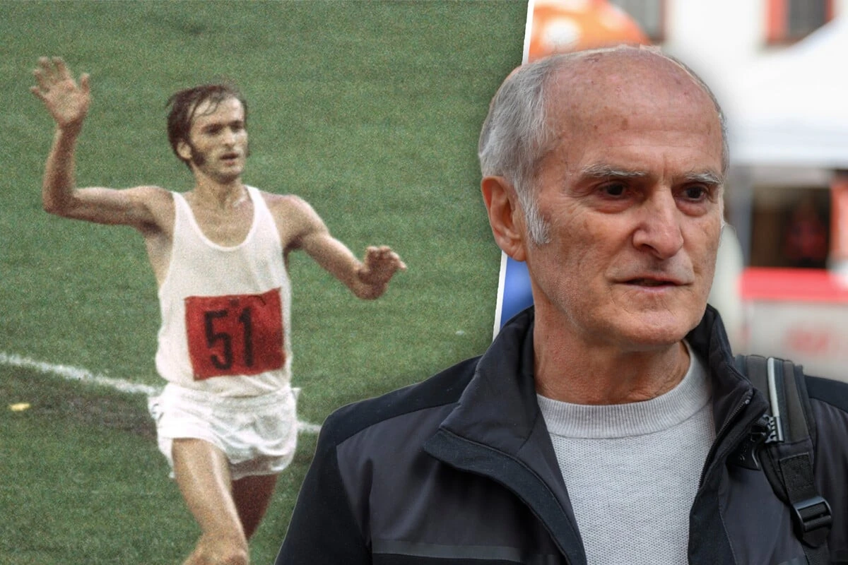 Lauf-Legende Waldemar Cierpinski beim KuHa-Marathon: 
