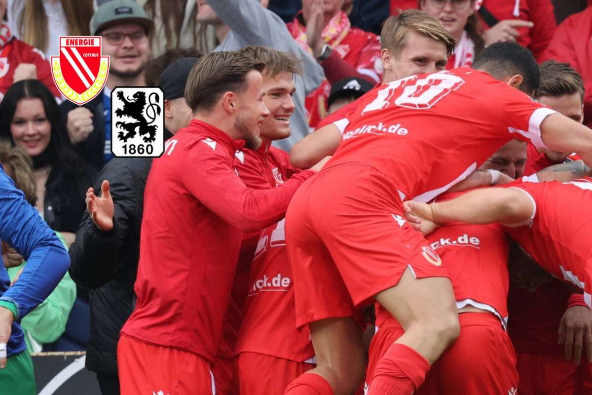 Machtansage an die 3. Liga: Energie Cottbus filetiert Sechzger Löwen - ist Spitzenreiter!