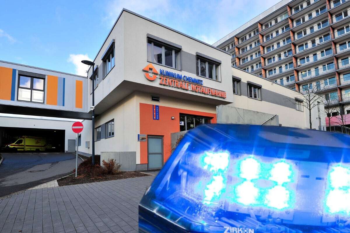 Auf Chemnitzer Krankenhausgelände: Mann sticht mit Messer auf Patienten ein, Angreifer wieder auf freiem Fuß