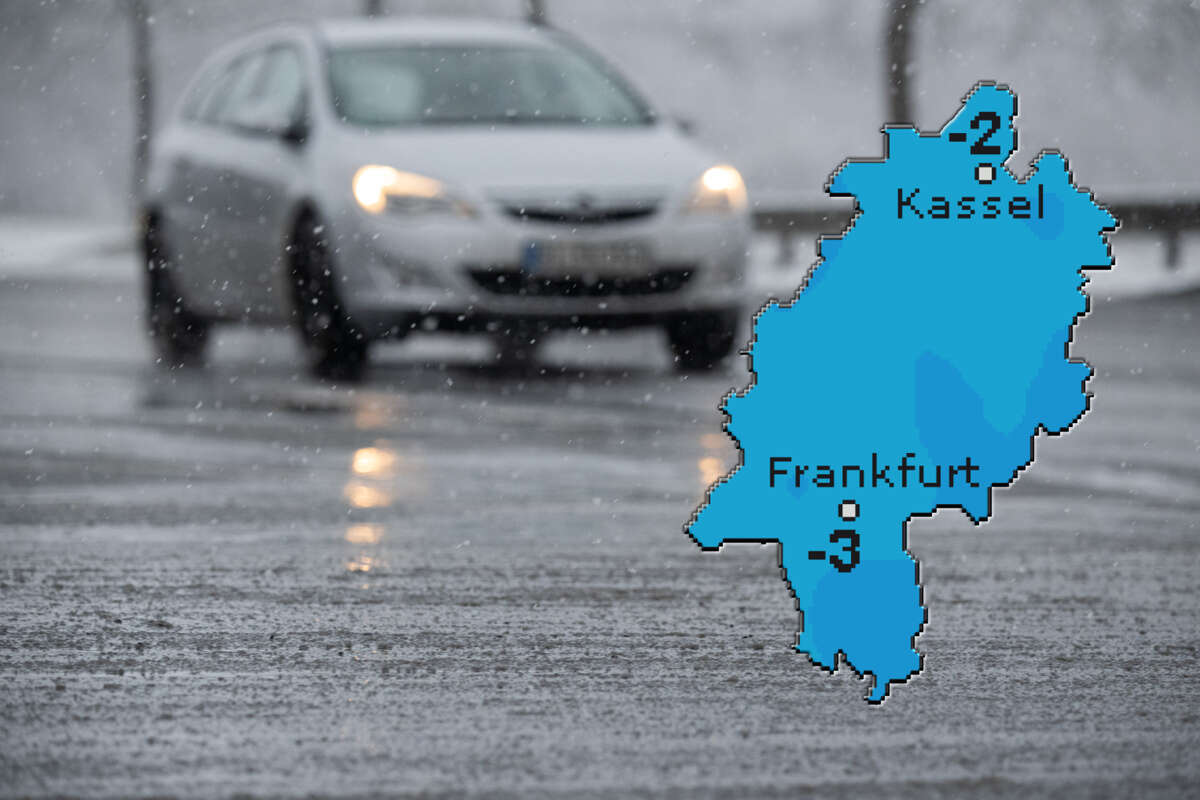 Winter-Wochenende in Hessen: Deutscher Wetterdienst spricht Warnung aus!