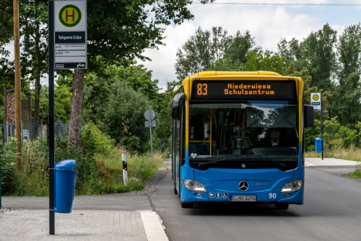 Chemnitz: Diese Buslinie fährt wieder zur Talsperre Euba