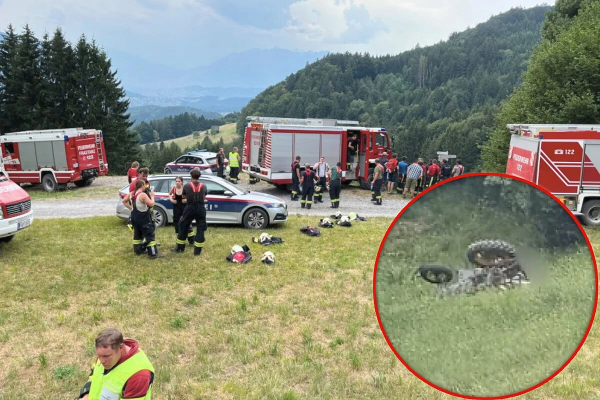 Vater und Tochter sterben bei Traktorunfall: Vierjährige muss alles mit ansehen