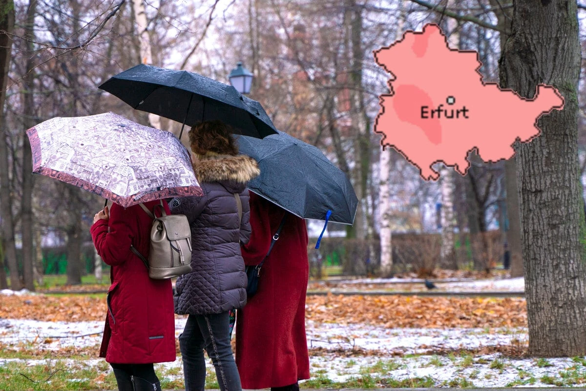 Sturmtief Joshua erreicht Thüringen: DWD warnt