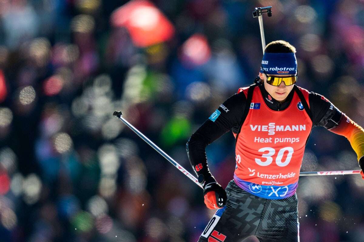 Sturz-Drama: WM-Träume von deutschem Biathlon-Ass zerplatzen binnen Sekunden