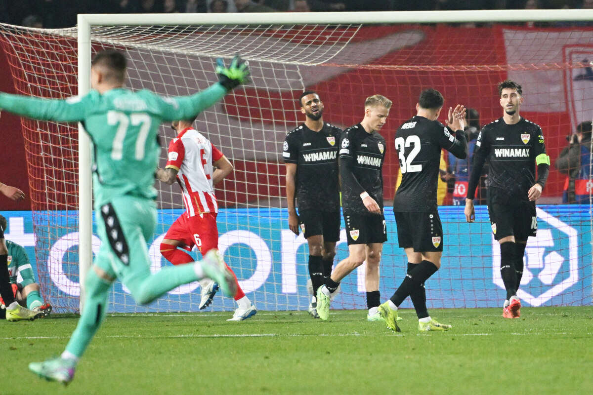 Champions League live: VfB Stuttgart geht in Belgrad-Hölle unter!