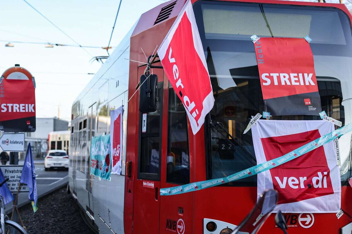 Verdi weitet Warnstreik in Köln aus: KVB stehen schon früher still