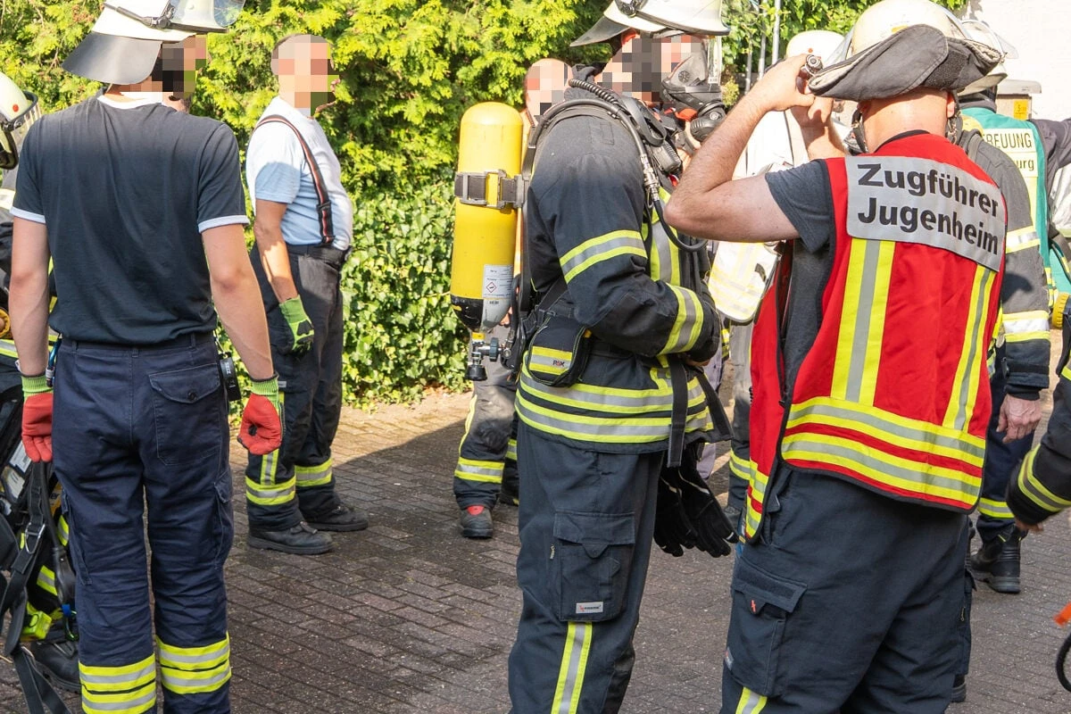 Brand in Unterkunft für Geflüchtete: Ein Bewohner verletzt in Klinik