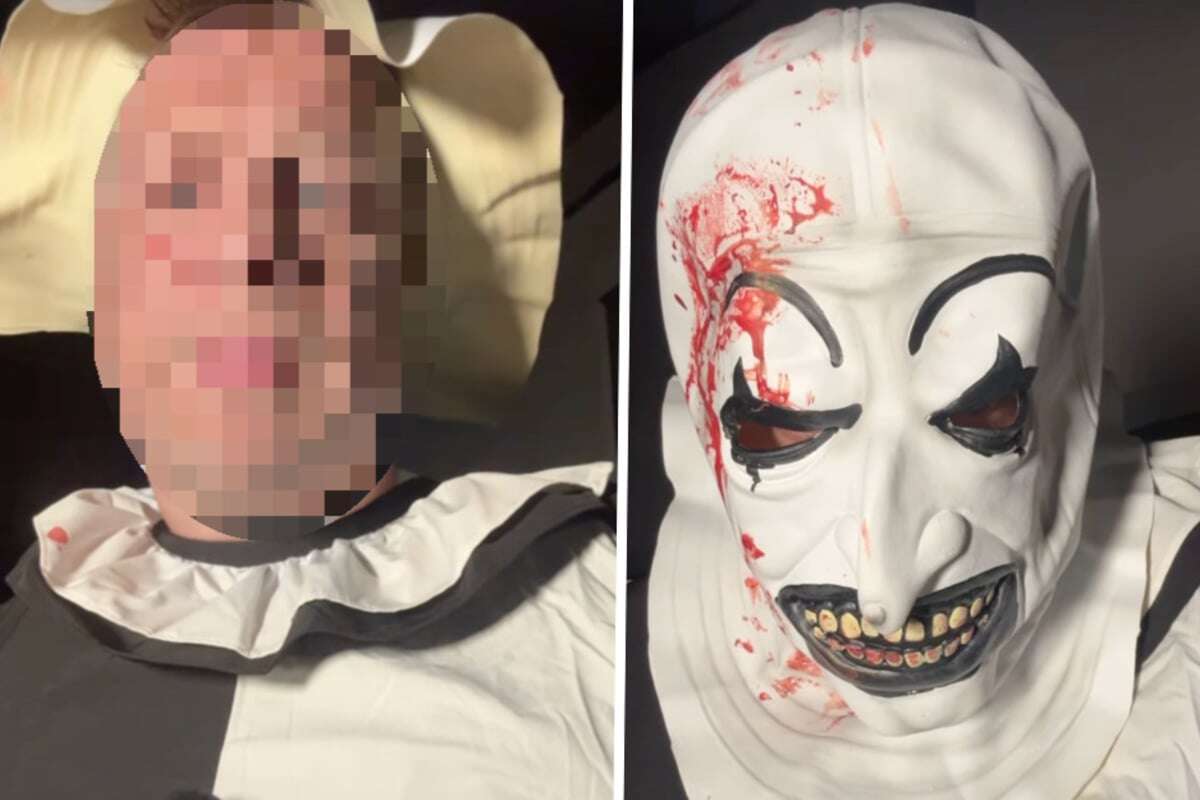 Fieser Spruch gegen Pietro Lombardi! Welcher Promi steckt hier unter der Horror-Maske?