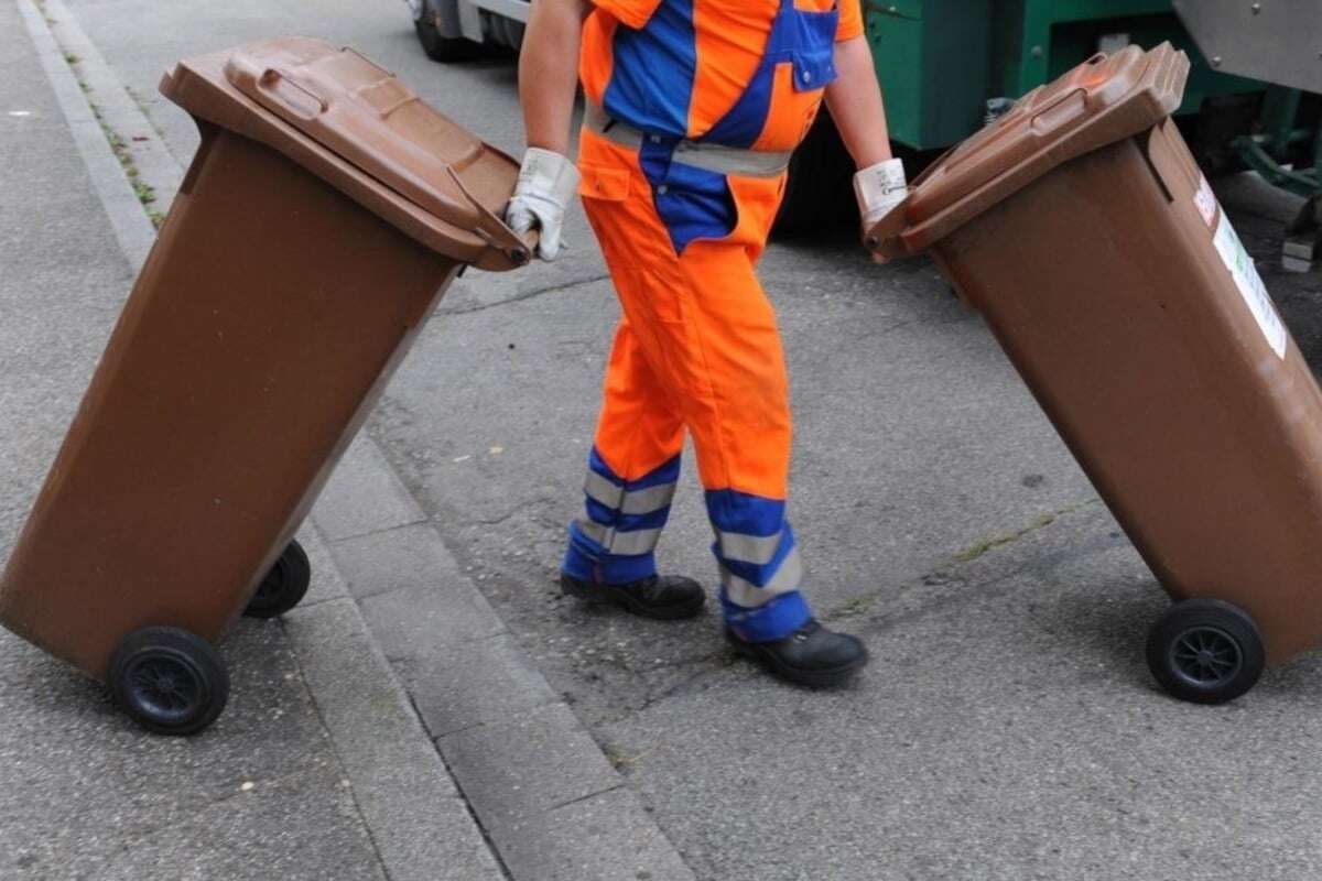 Lösungsmittel im Restmüll: Junger Müll-Mann erleidet schwere Verätzungen