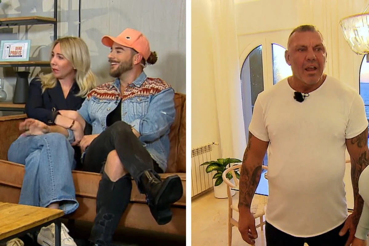 Als Andreas Robens sein neues Wohnzimmer sieht, ist er sprachlos