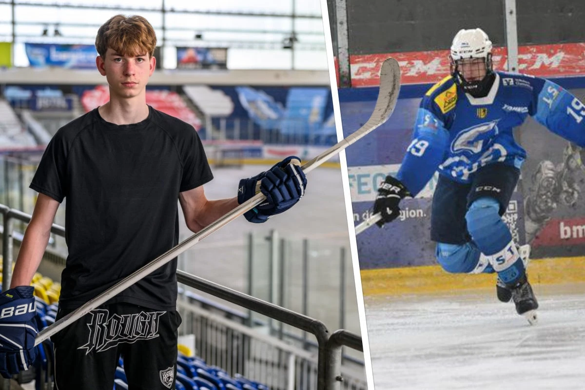 Chemnitzer Talent träumt von Karriere als Eishockey-Profi