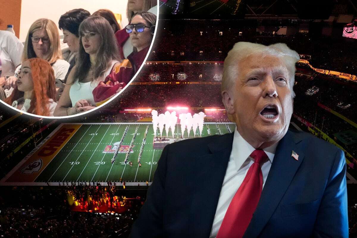 Super Bowl wird zum Pfeifkonzert für Taylor Swift! Dann meldet sich der US-Präsident zu Wort