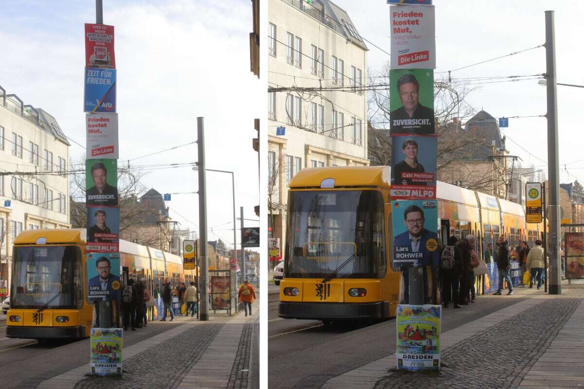 Plakat-Türme in Dresden weiter erlaubt