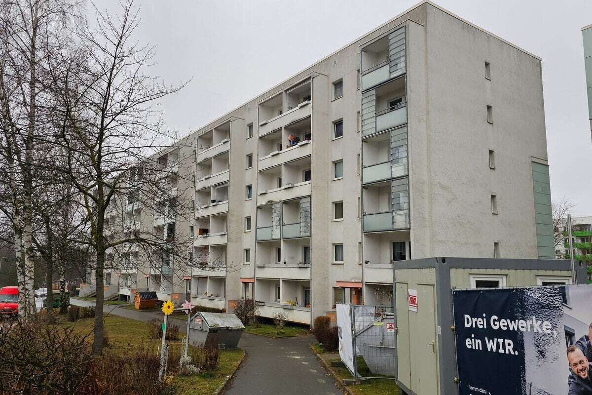 SEK-Einsatz in Chemnitz: Schüsse von Balkon!