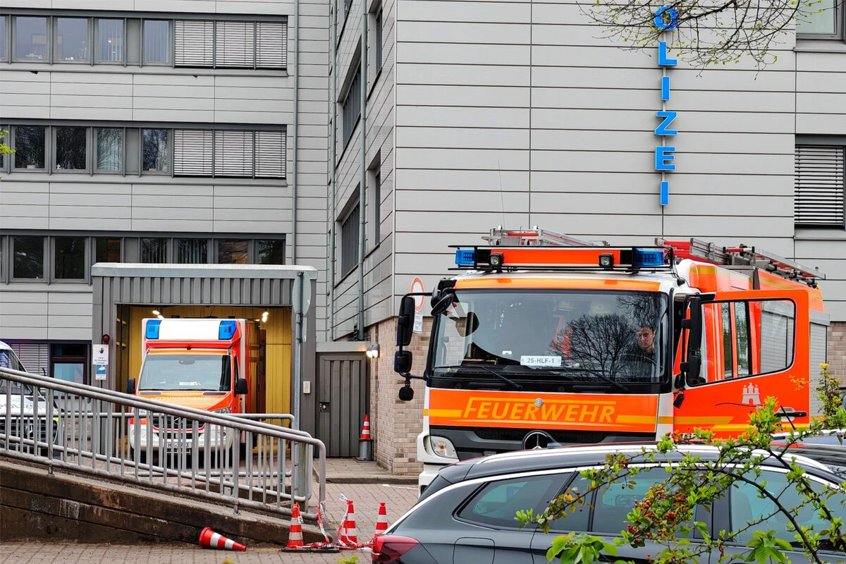 Drama auf Polizeiwache! Mann bricht zusammen und muss reanimiert werden