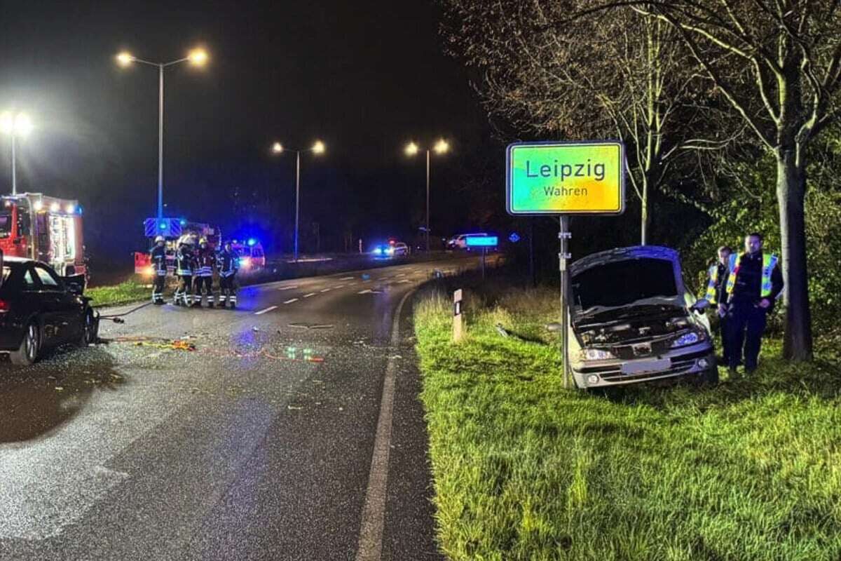 Nach heftigem Unfall auf Leipziger Bundesstraße: 42-Jähriger stirbt im Krankenhaus