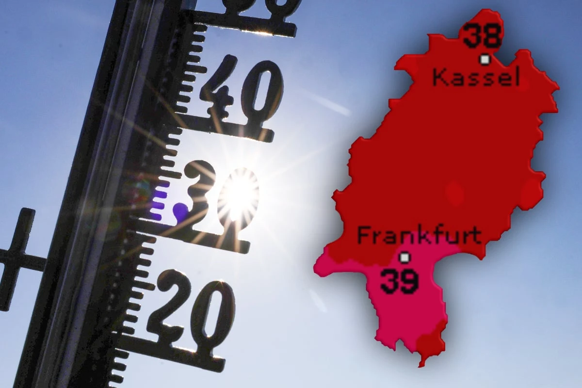 41 Grad! Wetter in Hessen wird extrem, Experten warnen