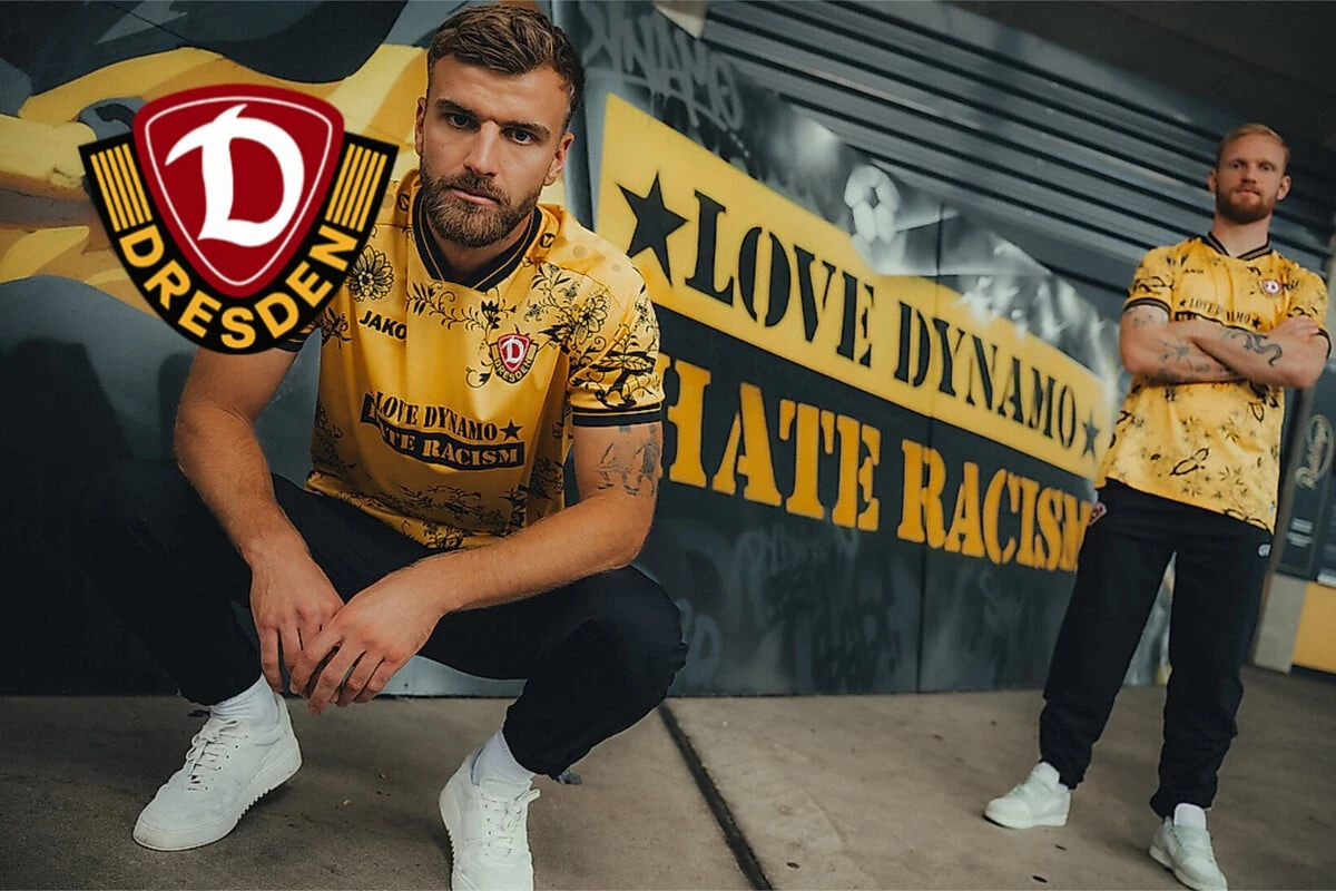 Dynamo setzt mit Sondertrikot ein Zeichen gegen Rassismus