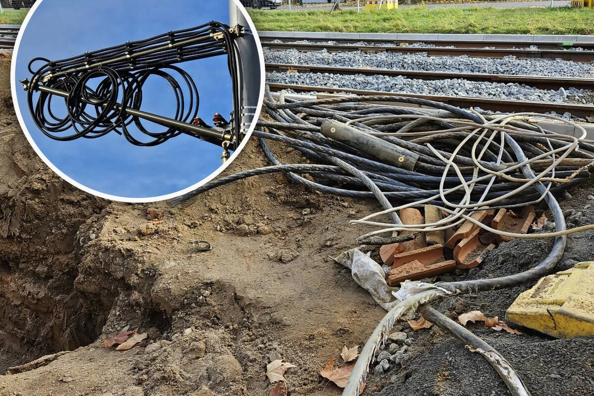 Teure Beute: Diebe klauen mehrere Hundert Meter Kupferkabel