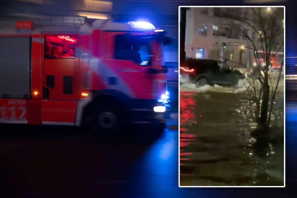 Wasser-Chaos am Silvesterabend: Hunderttausende sitzen in Berlin auf Trockenem!