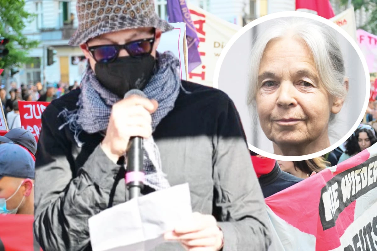 Grüße von Klette bei Mai-Demo: Ex-RAF-Terroristin wettert über Israel und Ukraine-Krieg