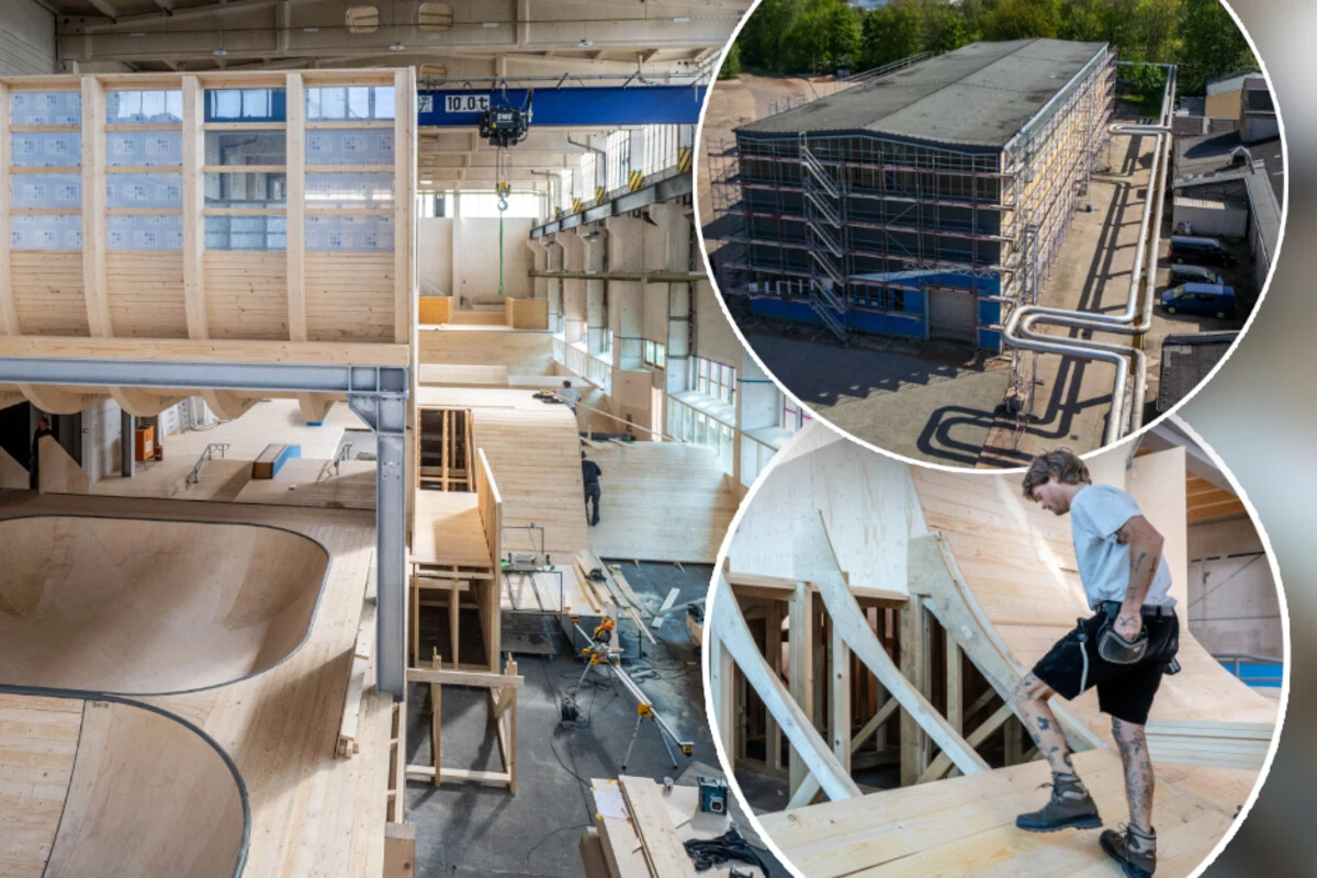 Mega-Projekt in Chemnitz: Diese riesige Skatehalle eröffnet bald