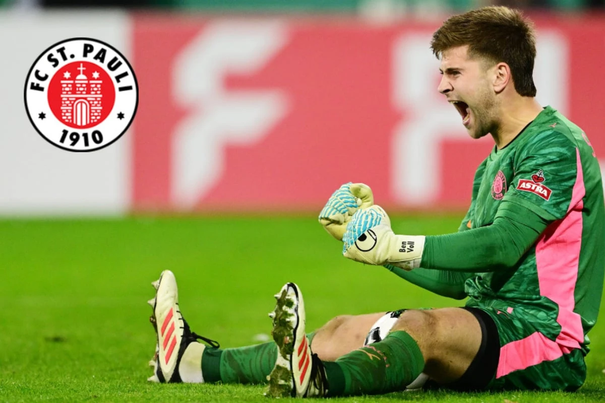 Matchwinner Ben Voll: St.-Pauli-Keeper pariert Kiezkicker in DFB-Pokal-Achtelfinale