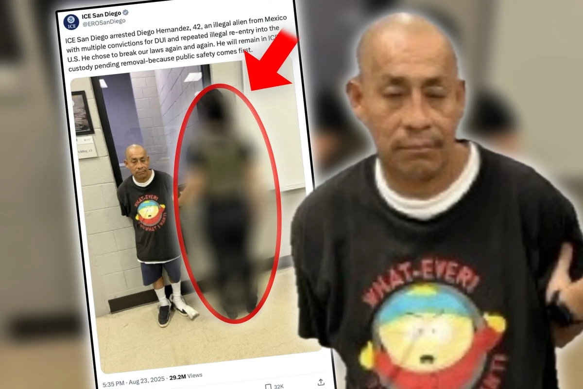 Behörde unter Beschuss: Verhaftungsfoto sorgt für Aufsehen