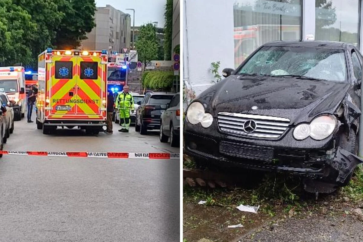 Auto rast in Menschengruppe: 48-Jähriger will offenbar Ehefrau und Tochter überfahren