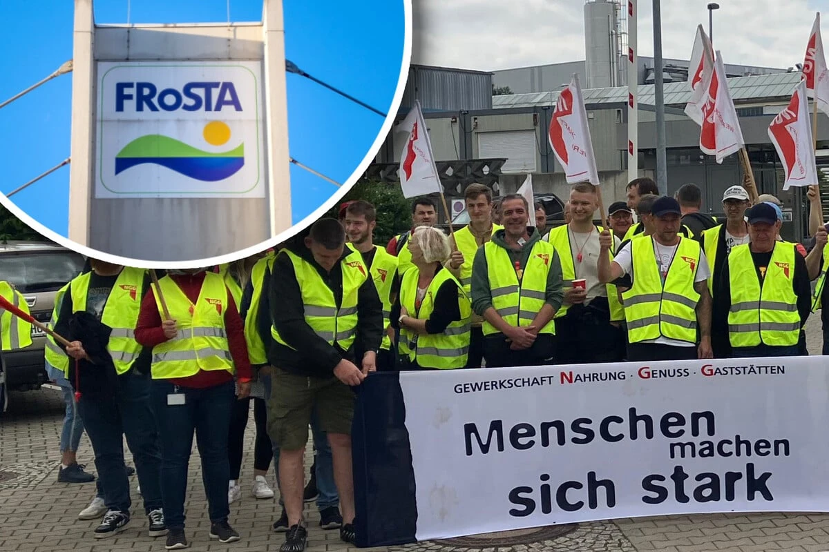 Eisige Stimmung in Sachsen: Frosta-Mitarbeiter haben genug - das planen sie für Montag