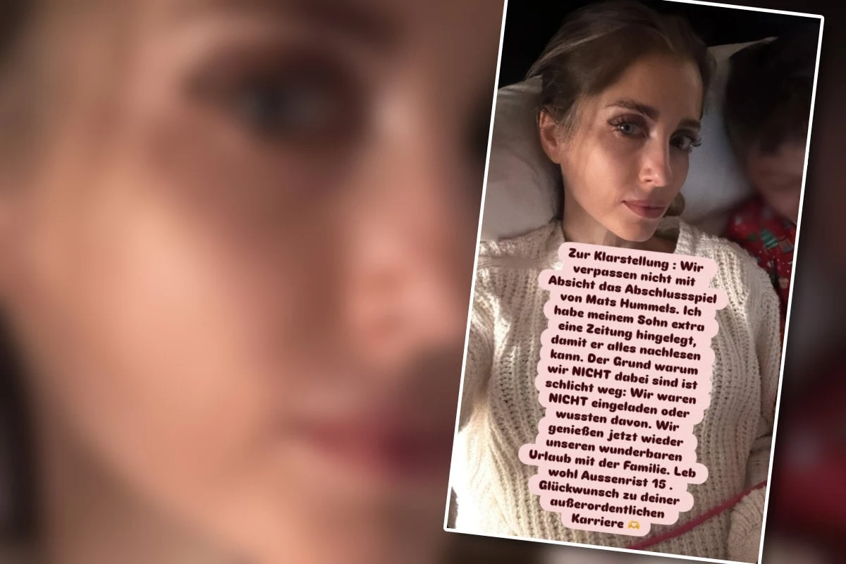 Wussten nichts davon: Darum waren Cathy und Sohn Ludwig nicht bei Mats Hummels Abschiedsspiel
