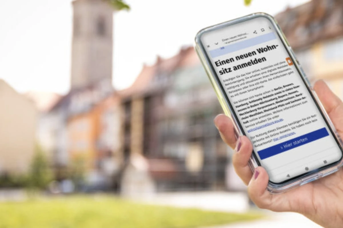 Erstmals kann in zwei Thüringer Städten der Wohnsitz online umgemeldet werden
