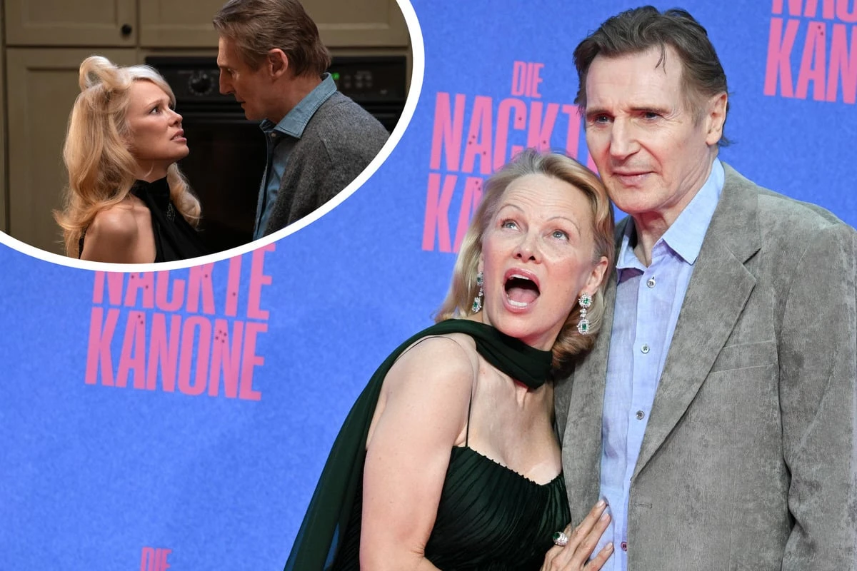 Beziehung zwischen Pamela Anderson und Liam Neeson soll fake sein!