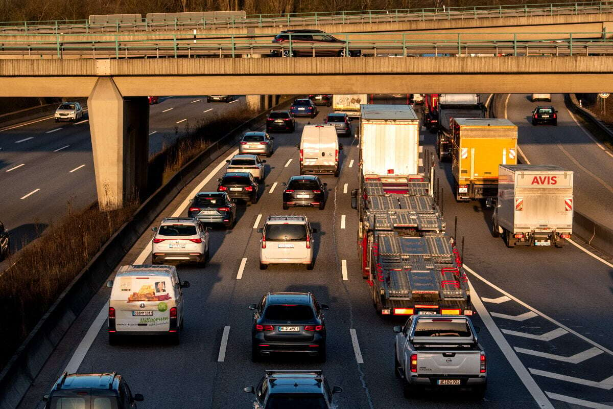 A1-Baustelle: Nachts wird es hier enger