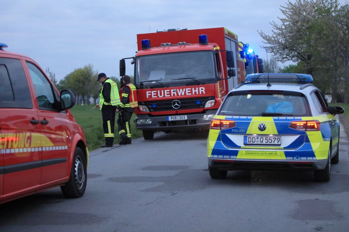Höllischer Gestank in Pirna: Polizei und Feuerwehr müssen ausrücken